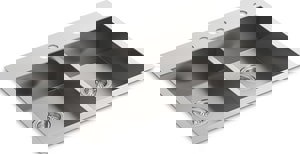 33X22 4H 2B DUAL MNT KITC SINK SS